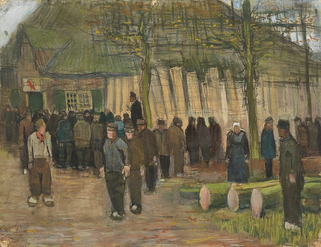  141-Vincent van Gogh-L'asta del legname, 1883 - Museo Van Gogh, Amsterdam 